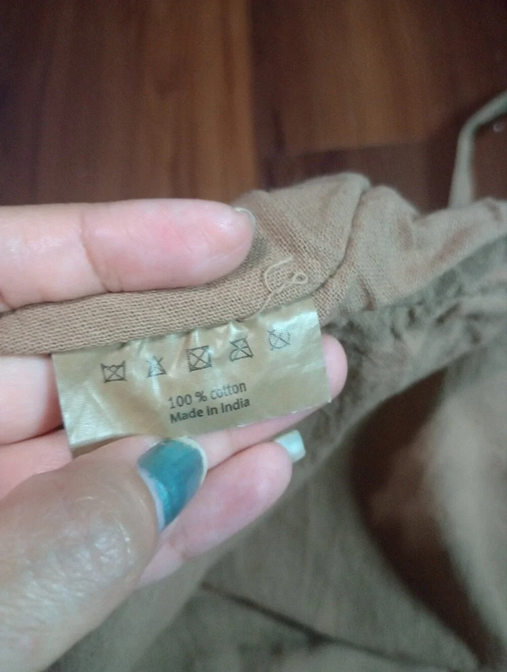 Burberry Garment Cotton Bag